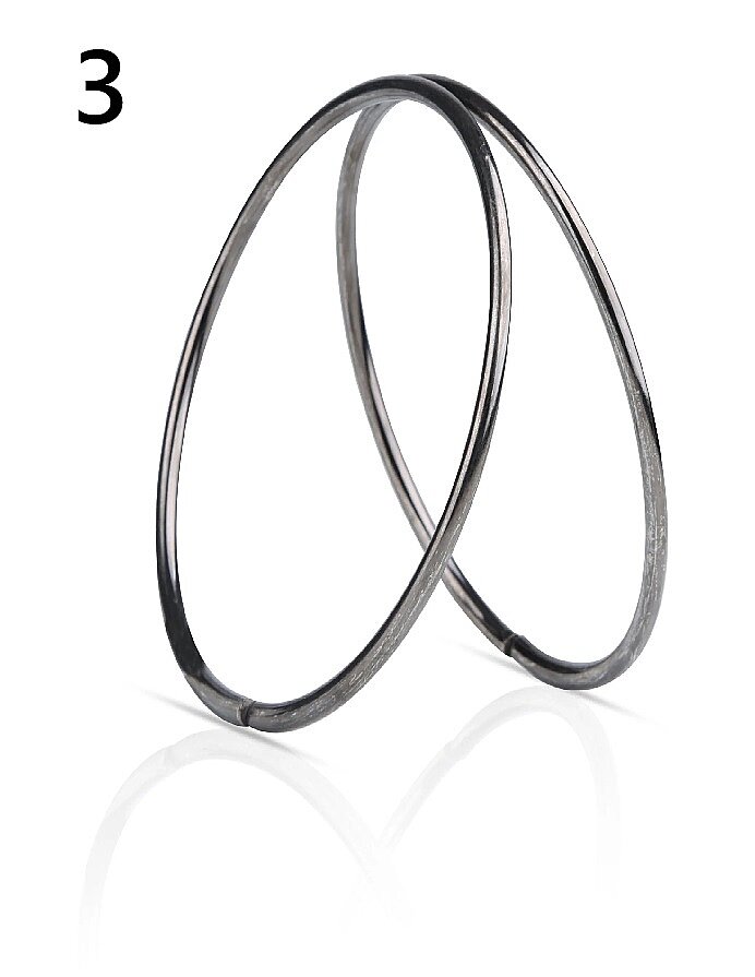 GORA, METAL ÇANTA SAPI YUVARLAK MODEL 11 CM - 4