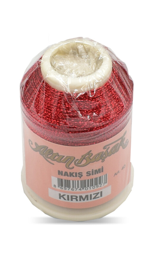 ALTINBAŞAK,150 MT NAKIŞ SİMİ KIRMIZI - ALTINBAŞAK