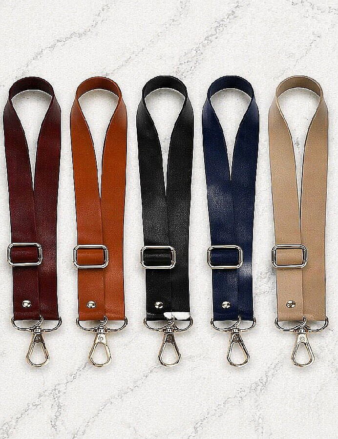 GORA,2 CM TOKALI DERİ ÇAPRAZ ASKI - 