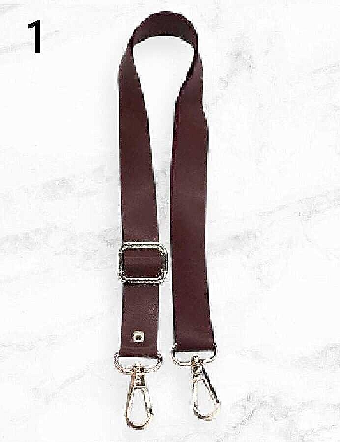 GORA,2 CM TOKALI DERİ ÇAPRAZ ASKI - (1)