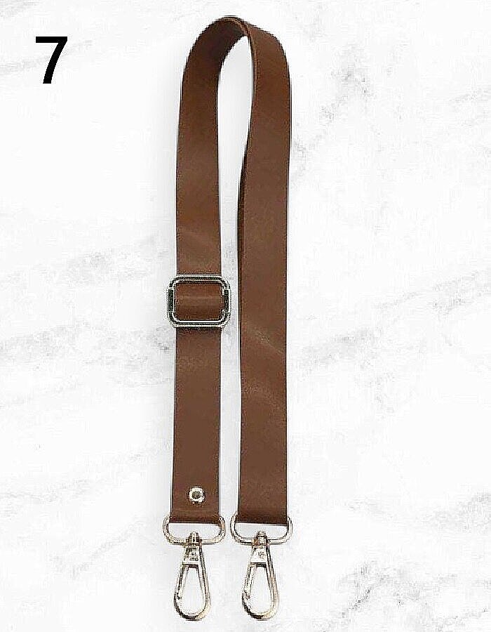 GORA,2 CM TOKALI DERİ ÇAPRAZ ASKI - 8