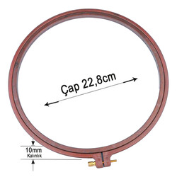 NURGE,2 NO VİDALI PLASTİK KASNAK 170-2 - NURGE