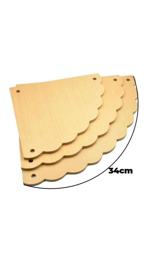 GORA,3 LÜ RENKLİ KÖŞELİK - GORA