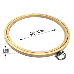 NURGE,5 NO 8 MM DÜZ AĞAÇ PANO KASNAĞI 220-5 - NURGE