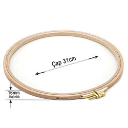 NURGE,8 NO 16 MM VİDALI AĞAÇ KASNAK 110-8 - NURGE