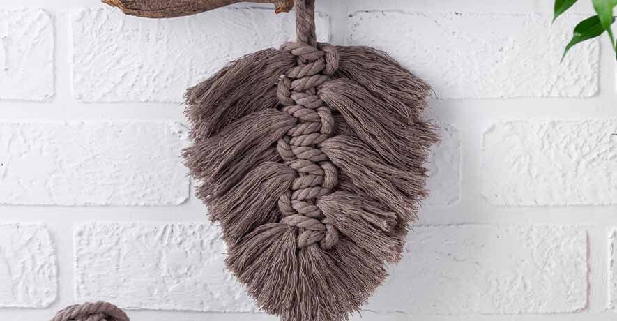 Kendi Makrome Duvar Süsünüzü Yapın - Hobiso