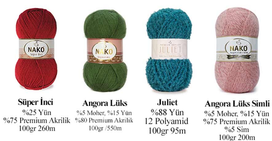 Nako Yün İplikleri | Kaliteli ve Çeşitli Yün Seçenekleri ile Örgü Projelerinizi Güçlendirin - Hobiso