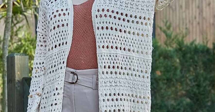 En Zarif Ajurlu Örgü Modelleri - Hobiso