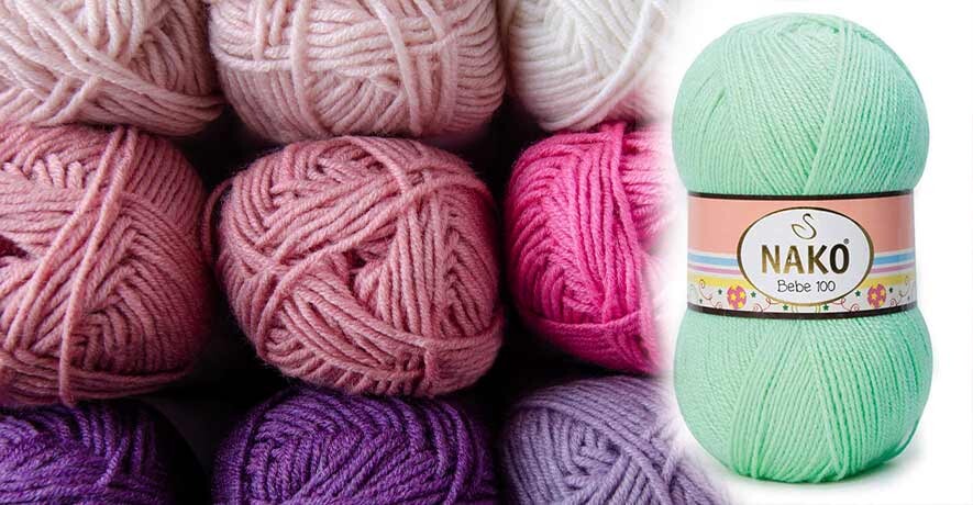 Nako Bebe 100 İplikleri ile Şık ve Güvenilir Bebek Projeleri - Hobiso