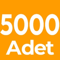 GORA,ARMUT ÇENGELLİ İĞNE SARI 5000ADET