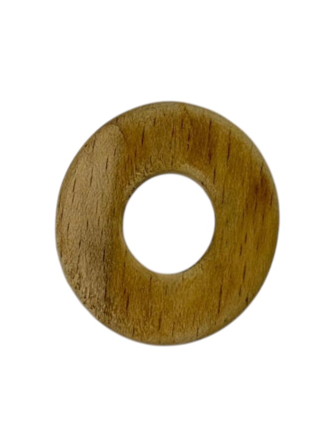 GORA,03,5 CM AHŞAP İNCE YASSI HALKA - GORA