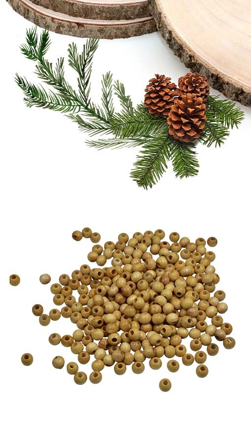 GORA,10 MM AHŞAP BOYALI BONCUK - GORA