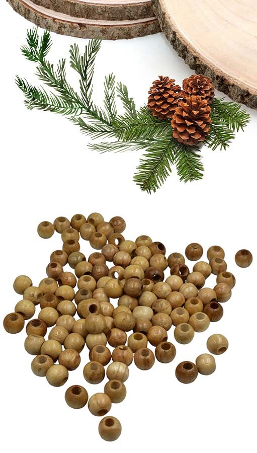 GORA,14 MM AHŞAP BOYALI BONCUK - GORA