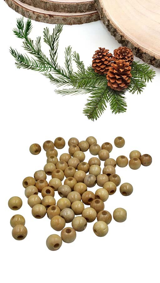 GORA,17 MM AHŞAP BOYALI BONCUK - GORA