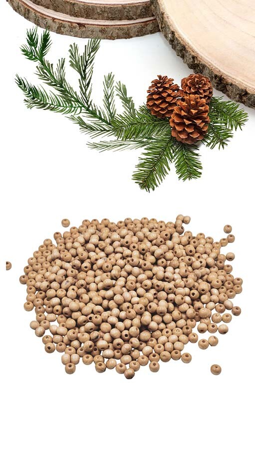 GORA,06 MM AHŞAP HAM BONCUK - GORA