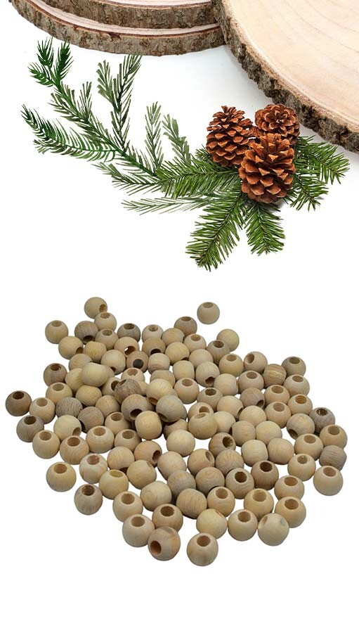 GORA,14 MM AHŞAP HAM BONCUK - GORA