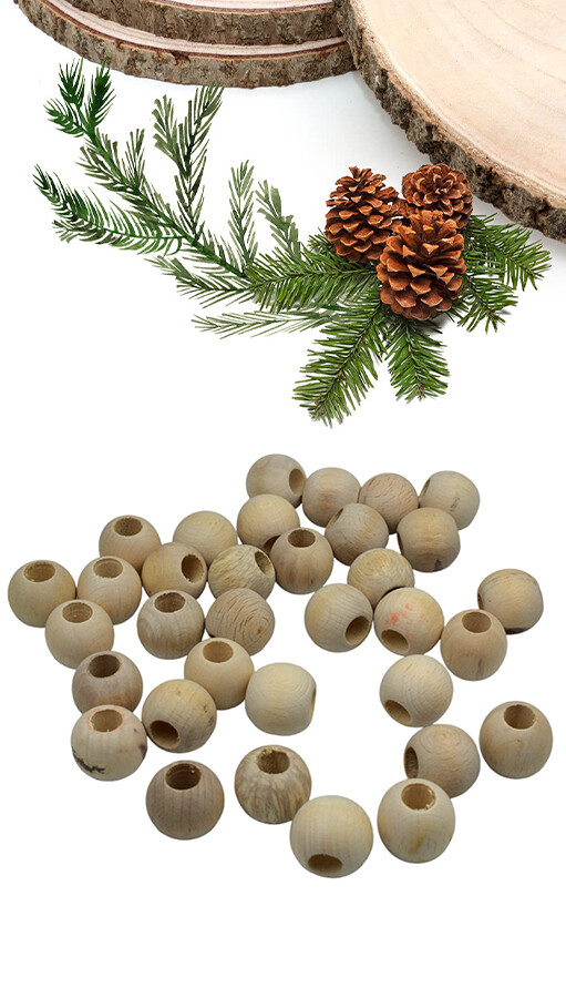 GORA,22 MM AHŞAP HAM BONCUK - GORA