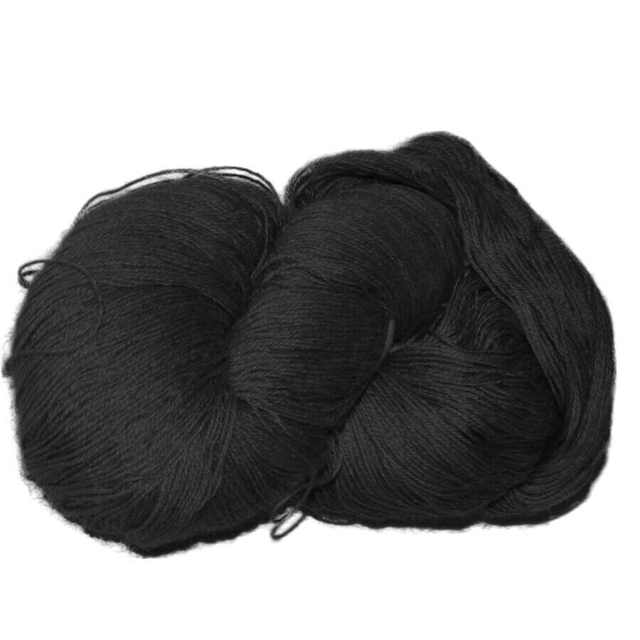 AKİŞ,İNCE ÇORAPLIK ÇİLE,EL ÖRGÜ İPLİKLERİ 200GR SİYAH - AKİŞ