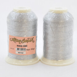 ALTINBAŞAK,50 GR NAKIŞ SİMİ BEYAZ - ALTINBAŞAK