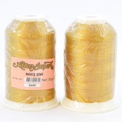ALTINBAŞAK,50 GR NAKIŞ SİMİ SARI - ALTINBAŞAK