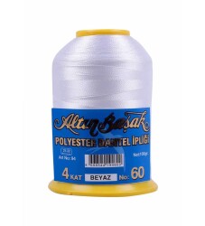ALTINBAŞAK,100 GR POLYESTER 60 NO BEYAZ - ALTINBAŞAK