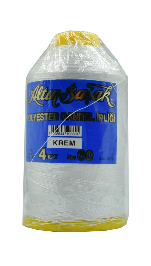 ALTINBAŞAK,350 GR POLYESTER 60 NO BEYAZ-KREM - ALTINBAŞAK