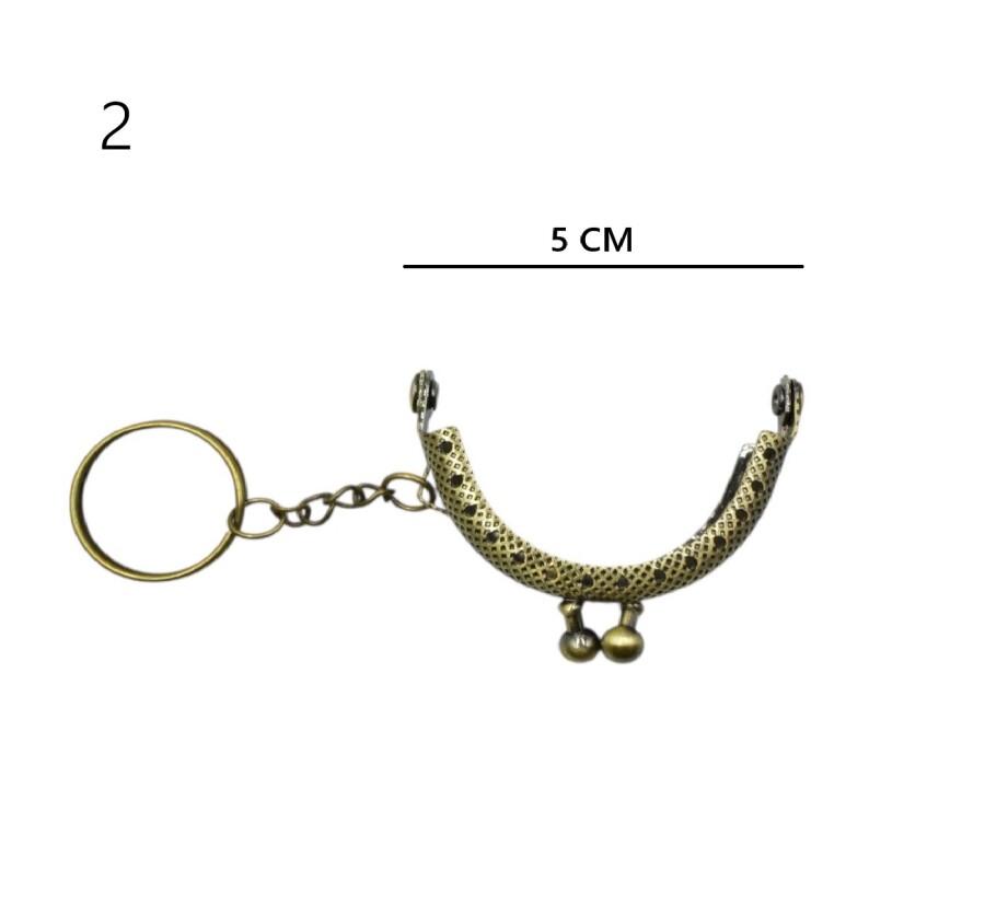 GORA,ANAHTARLIK CÜZDAN KLİPSİ 5 CM ALT-74 - 2