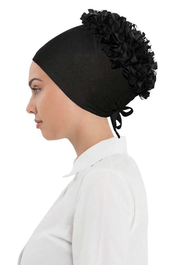 Aslı,xl Fırfırlı Bone