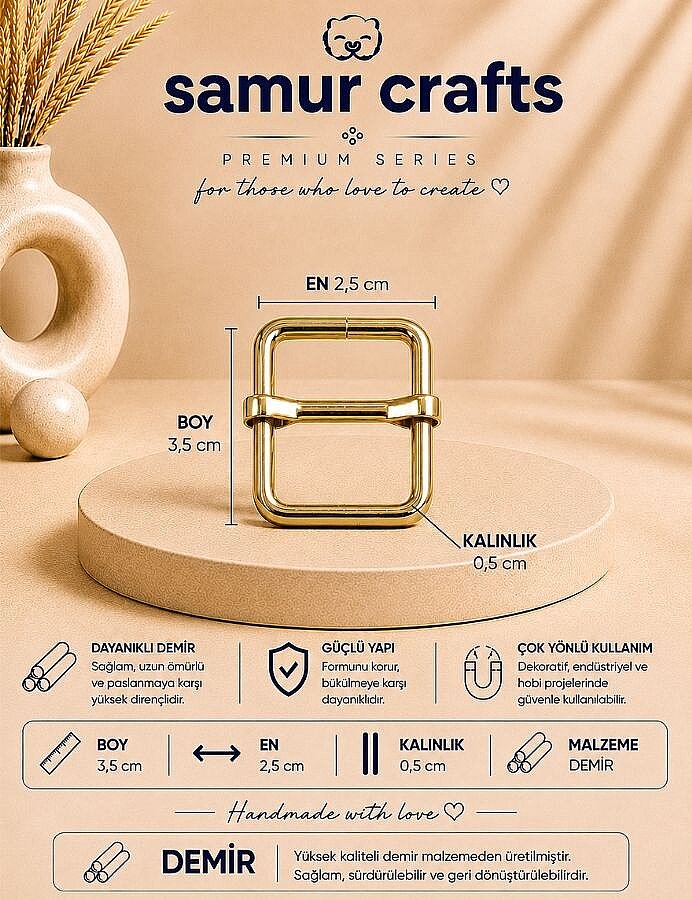 GORA,AYAR TOKASI 2.5 CM - 