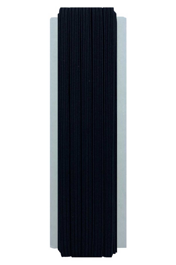 AZİM,06 MM YASSI LASTİK NO : 1 SİYAH - 1