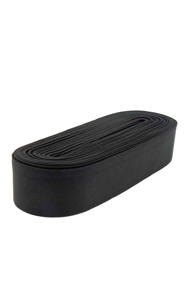 AZİM,40 MM DOKUMA PAÇA LASTİK SİYAH - 1