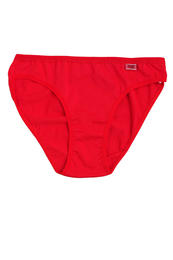 TUTKU,BAYAN ELASTAN DÜZ BİKİNİ NO:5 KIRMIZI - Tutku