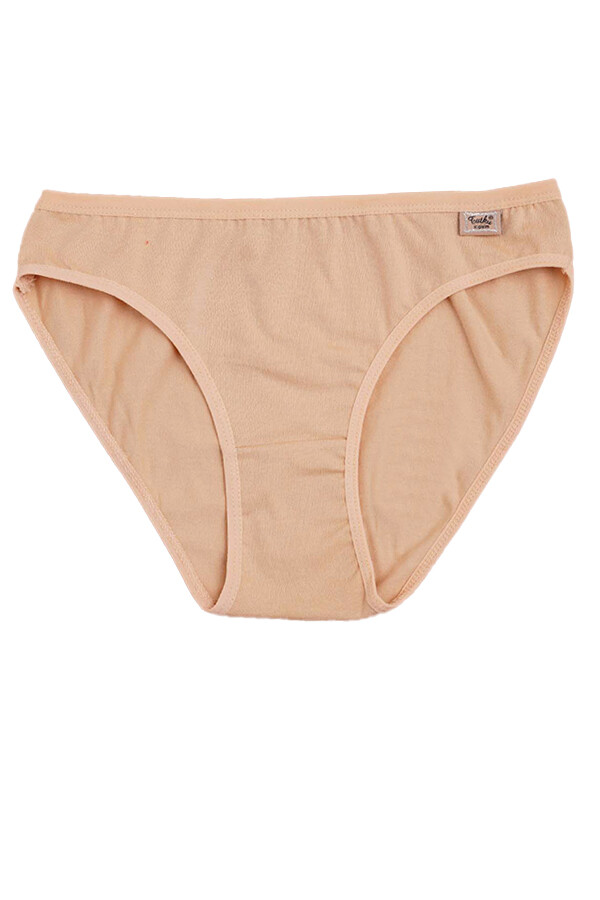 TUTKU,BAYAN ELASTAN DÜZ BİKİNİ NO:5 TEN - Tutku