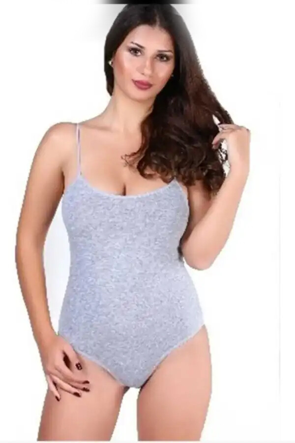 TUTKU,BAYAN İP ASKILI BADY NO:M GRİ - Tutku