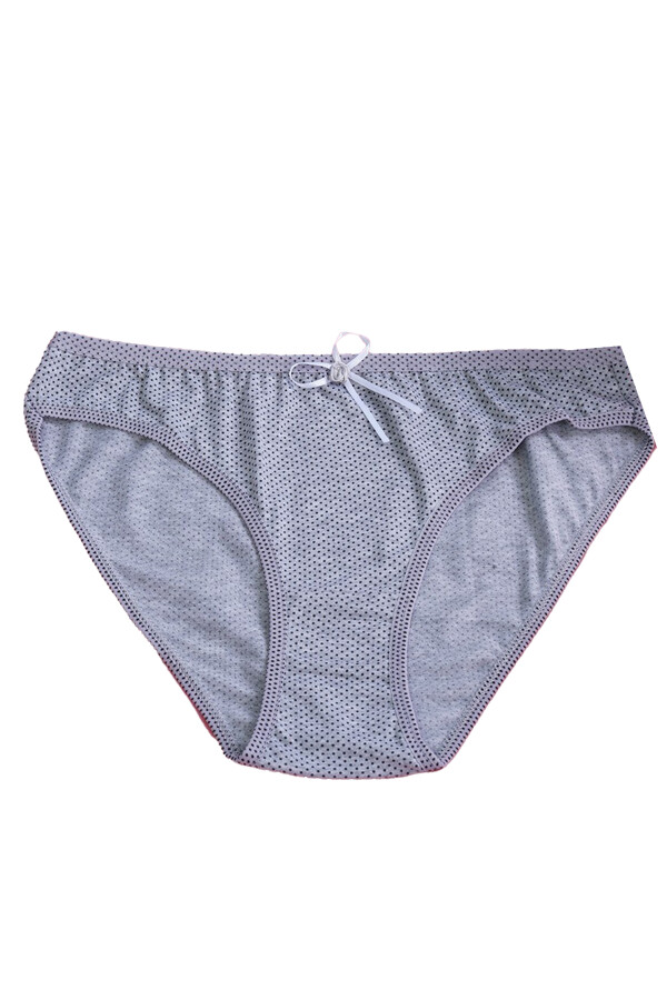 TUTKU,BAYAN KÜÇÜK PUANTİYELİ BİKİNİ NO:5 GRİ - Tutku