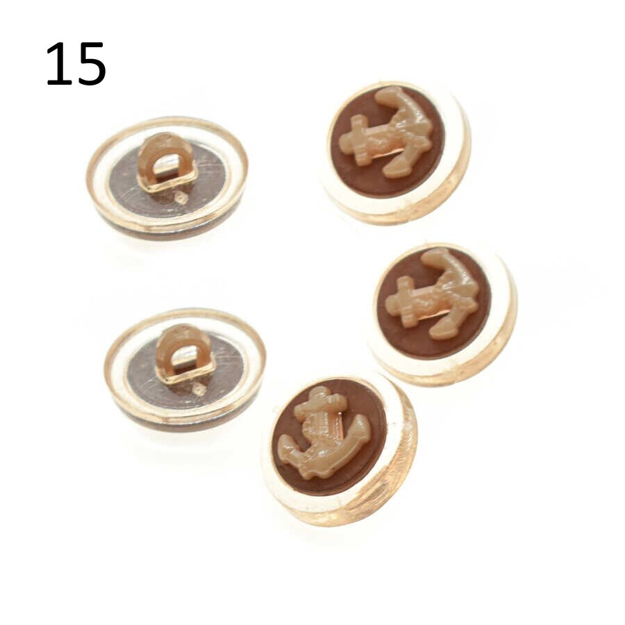 GORA,BEBE DÜĞMESİ - 5 ADET PAKET İÇİNDE - 15