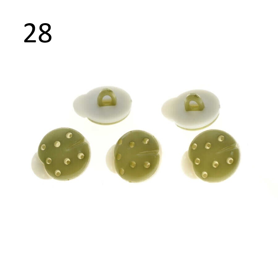 GORA,BEBE DÜĞMESİ - 5 ADET PAKET İÇİNDE - 28