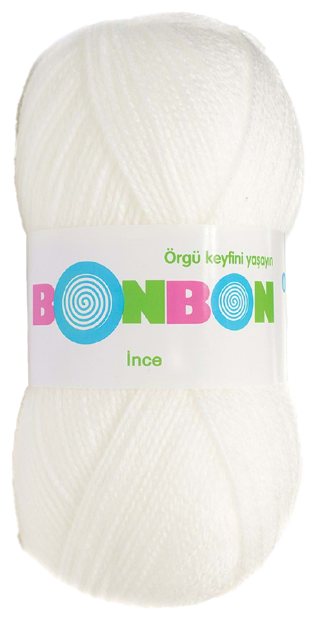 BONBON İNCE 98200 - BEYAZ - BONBON