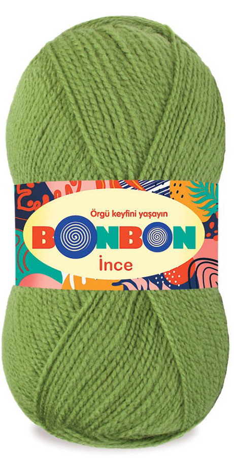 BONBON İNCE 98204 - YEŞİL - BONBON