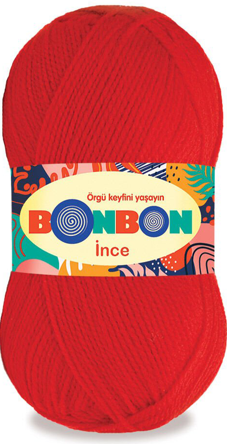 BONBON İNCE 98211 - KIRMIZI - BONBON