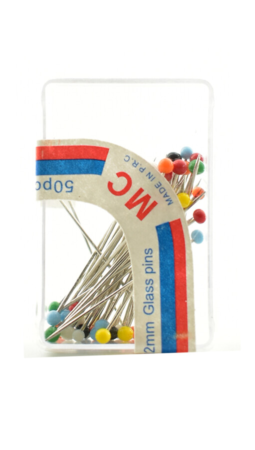 GORA,CAM BAŞLI İĞNE RENKLİ (50Lİ) - GORA