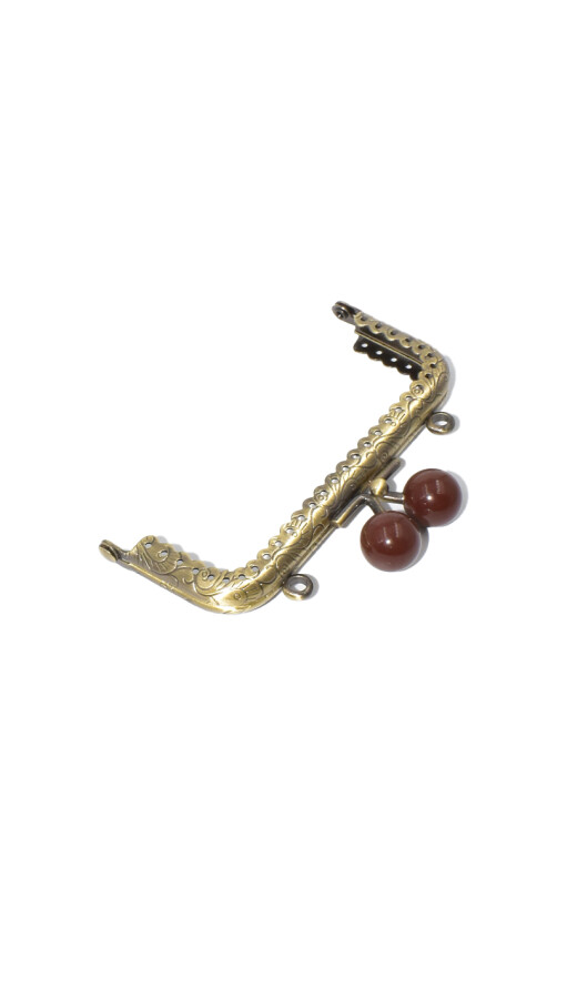 GORA,DİKDÖRTGEN BONCUKLU ÇANTA SAPI 10.5 CM (ALT-2) - 2