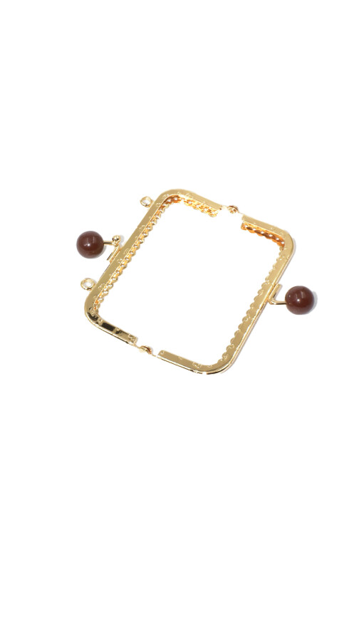 GORA,DİKDÖRTGEN BONCUKLU ÇANTA SAPI 10.5 CM (ALT-2) - 6