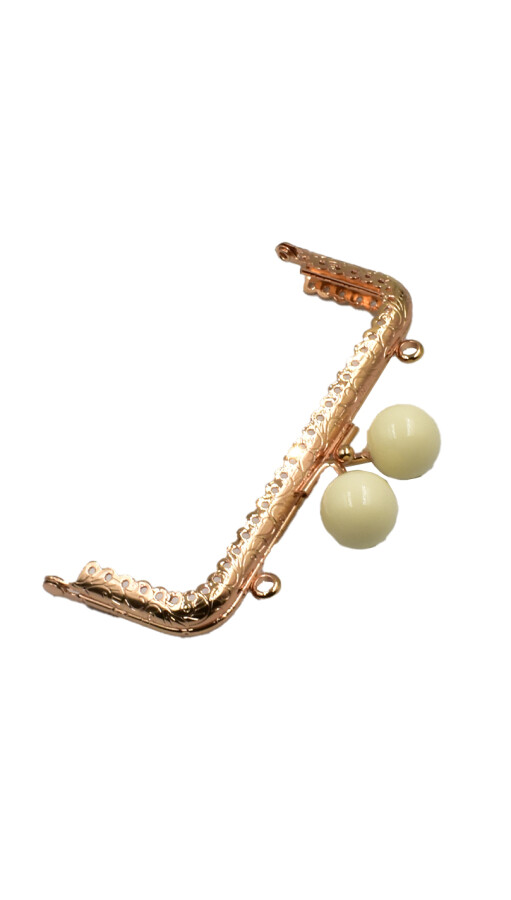 GORA,DİKDÖRTGEN BONCUKLU ÇANTA SAPI 16.5 CM (ALT-2) - 1