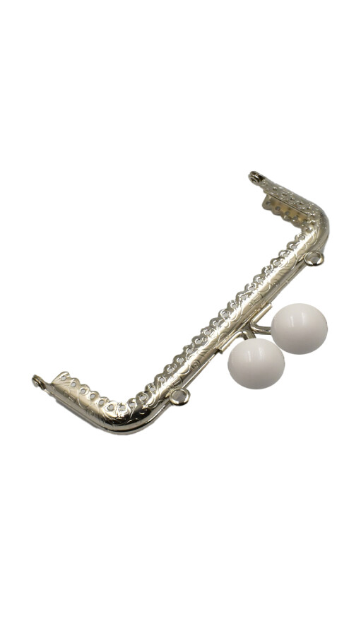 GORA,DİKDÖRTGEN BONCUKLU ÇANTA SAPI 16.5 CM (ALT-2) - 4