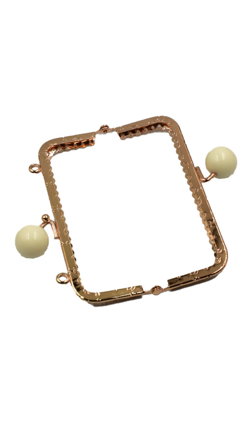 GORA,DİKDÖRTGEN BONCUKLU ÇANTA SAPI 16.5 CM (ALT-2) - 5