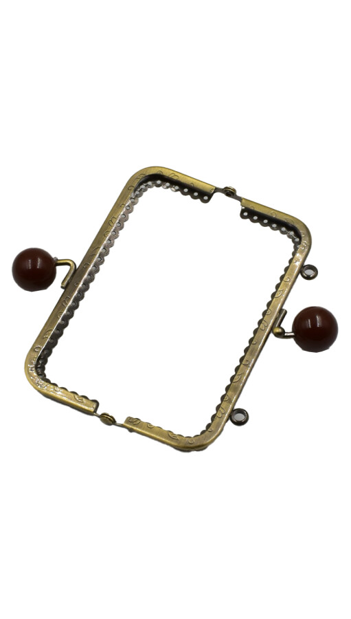 GORA,DİKDÖRTGEN BONCUKLU ÇANTA SAPI 16.5 CM (ALT-2) - 8