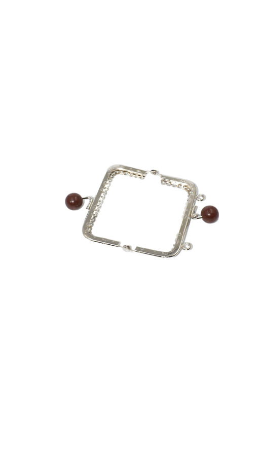 GORA,DİKDÖRTGEN BONCUKLU ÇANTA SAPI 8.5 CM (ALT-2) - 3