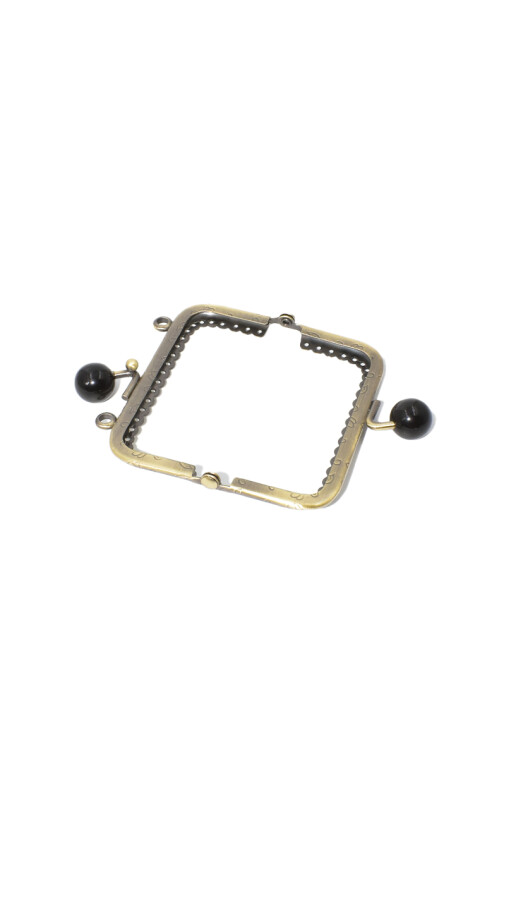 GORA,DİKDÖRTGEN BONCUKLU ÇANTA SAPI 8.5 CM (ALT-2) - 4