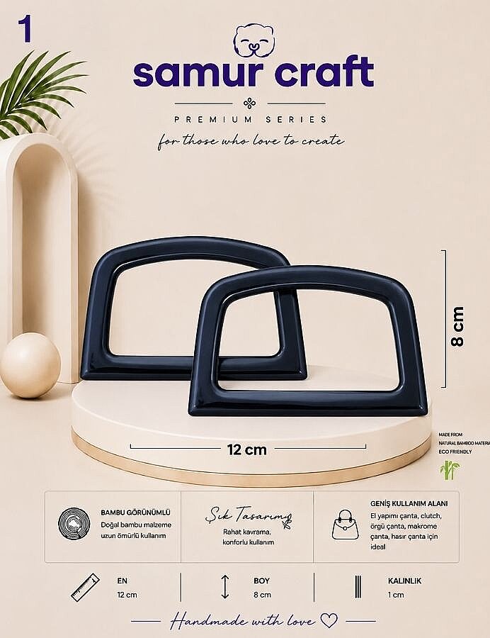 GORA,ÇANTA SAPI AHŞAP GÖRÜNÜMLÜ YENİ - 1